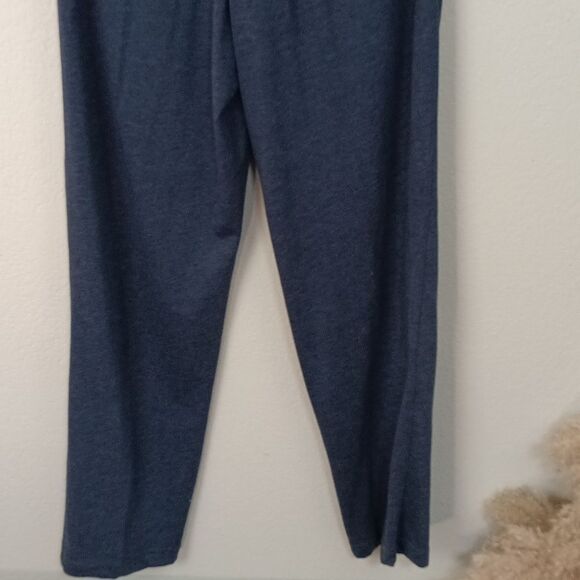 Roundtree & Yorke Mens Long Sleeve Button Down Blue Pajama Set sz S - Picture 14 of 16